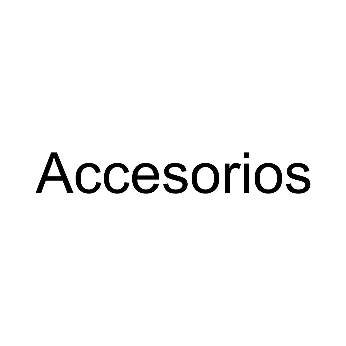 Accesorios