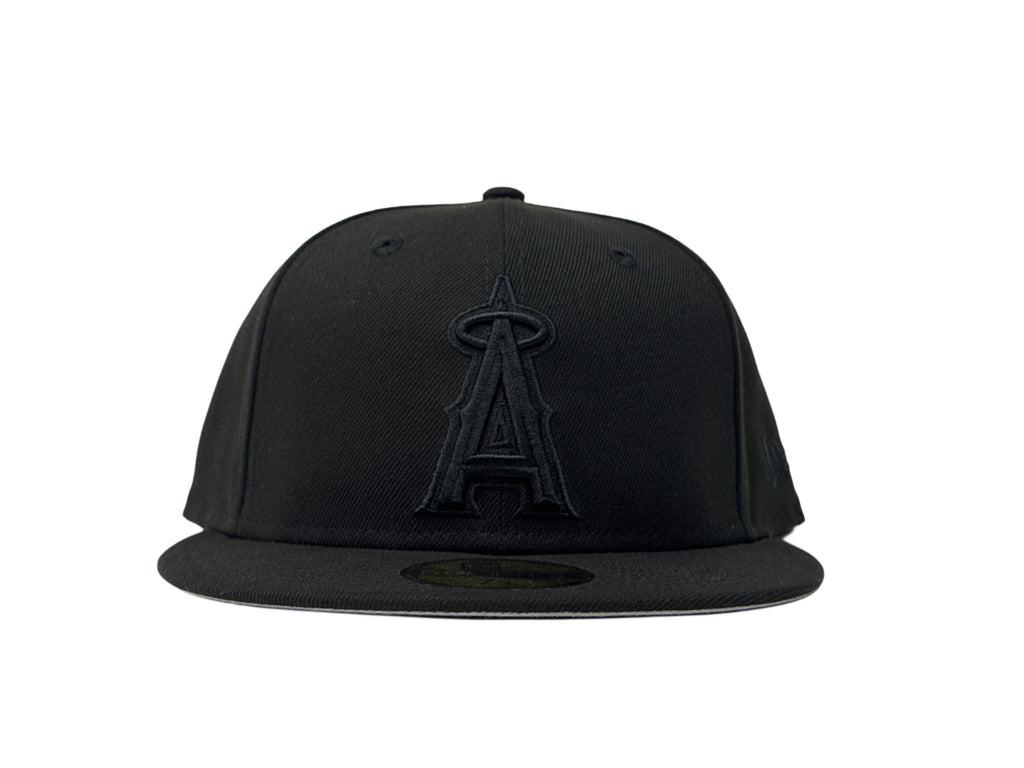 New Era 59FIFTY Los Angeles Angelinos All Black