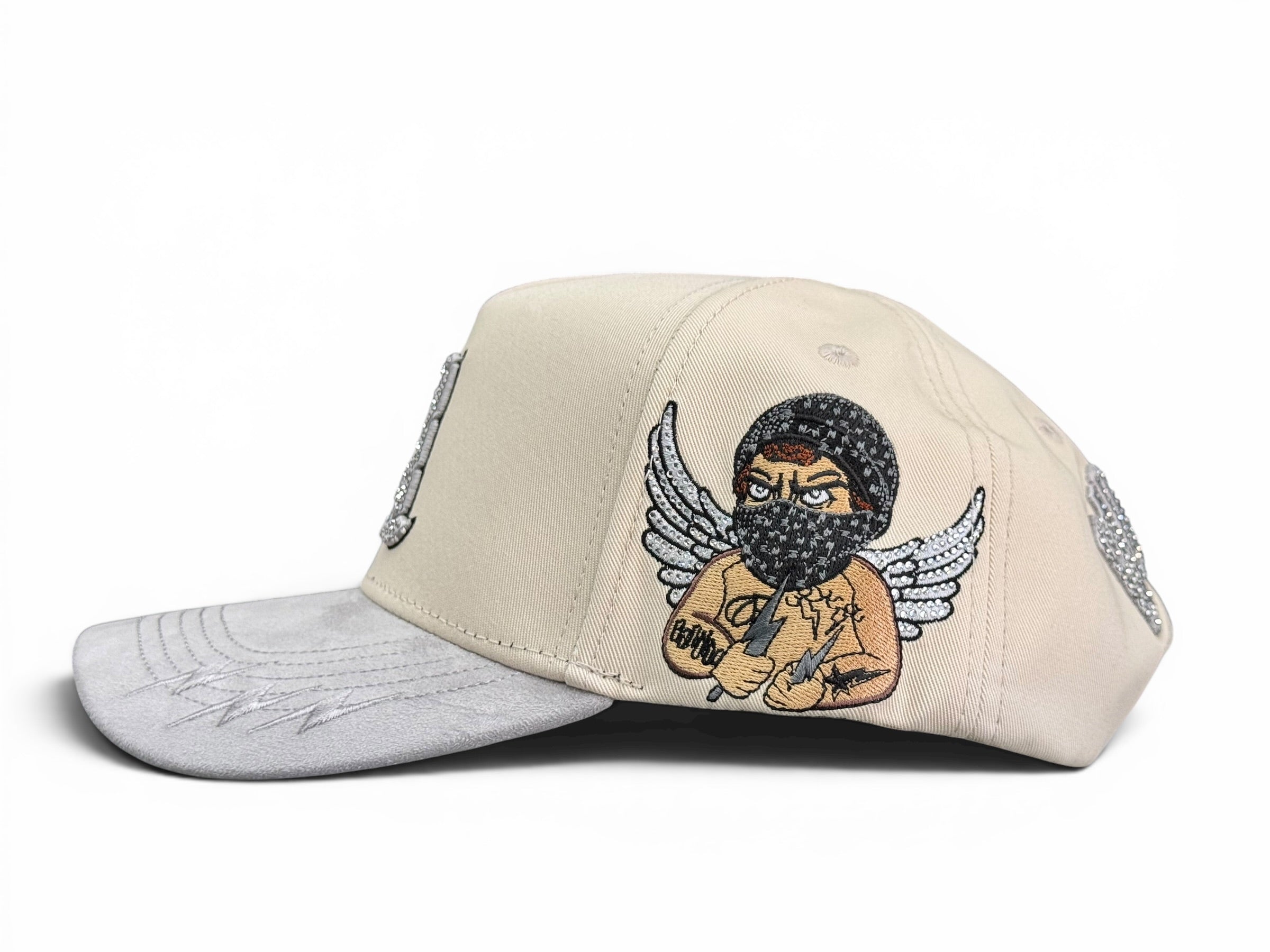 Caps Fans La Bad Angel Beige