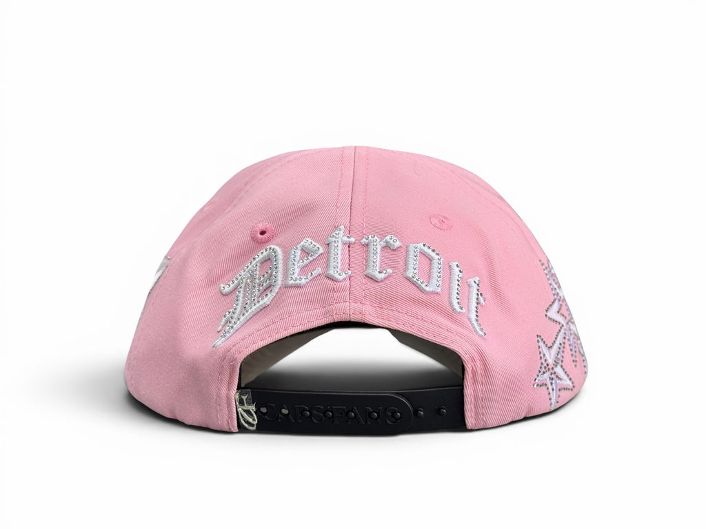 Caps Fans Detroit Pink