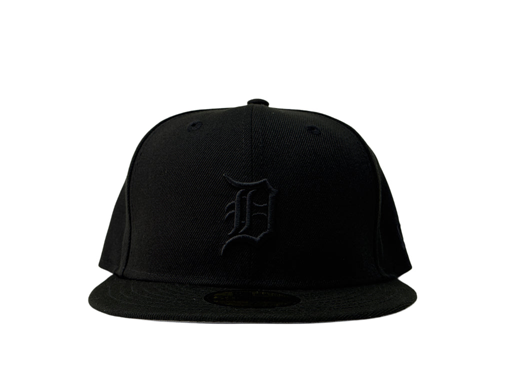 New Era 59FIFTY Detroit Tigers All Black
