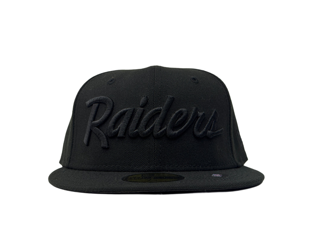 New Era 59FIFTY Oakland Raiders All Black