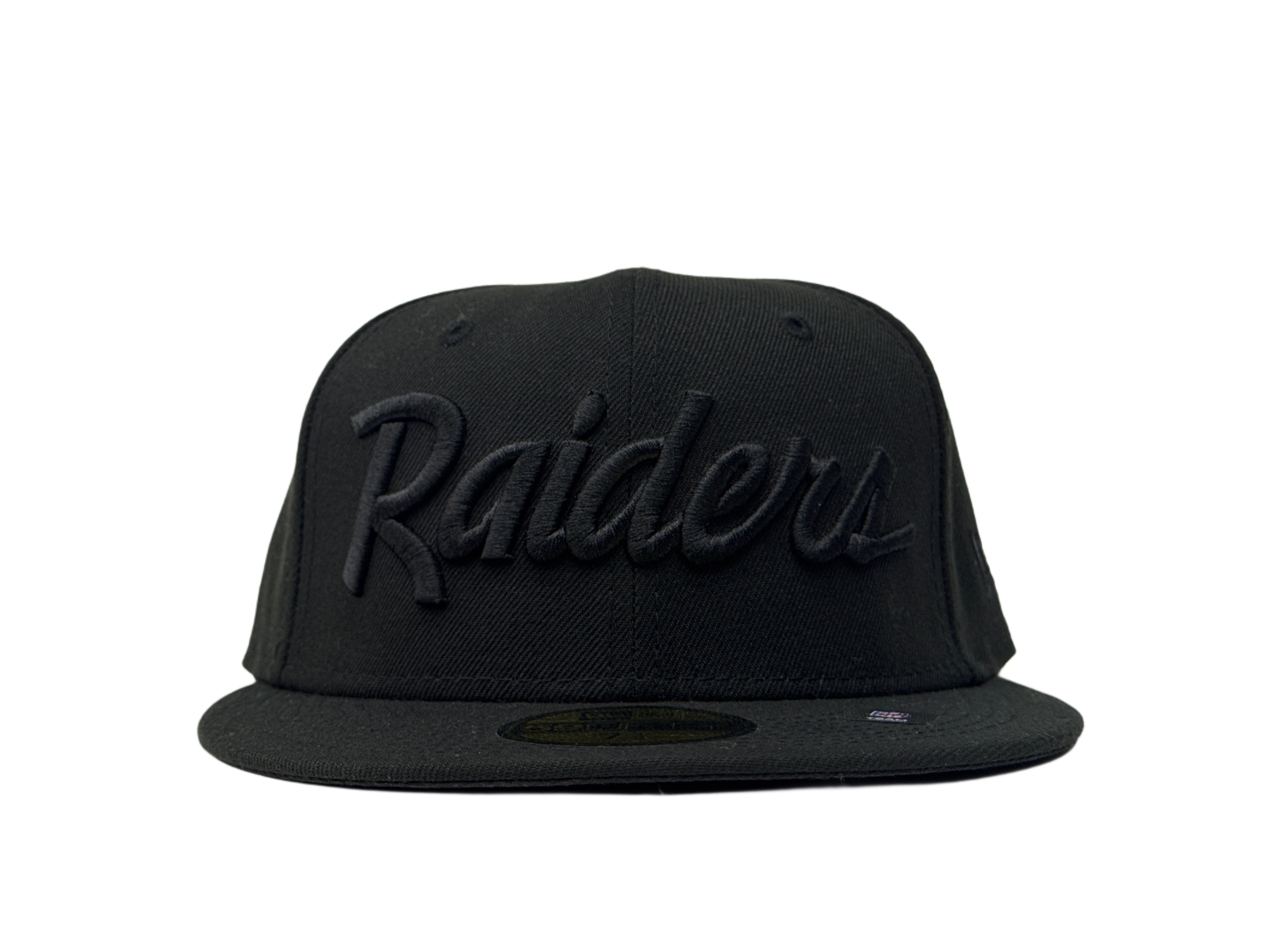 New Era 59FIFTY Oakland Raiders All Black