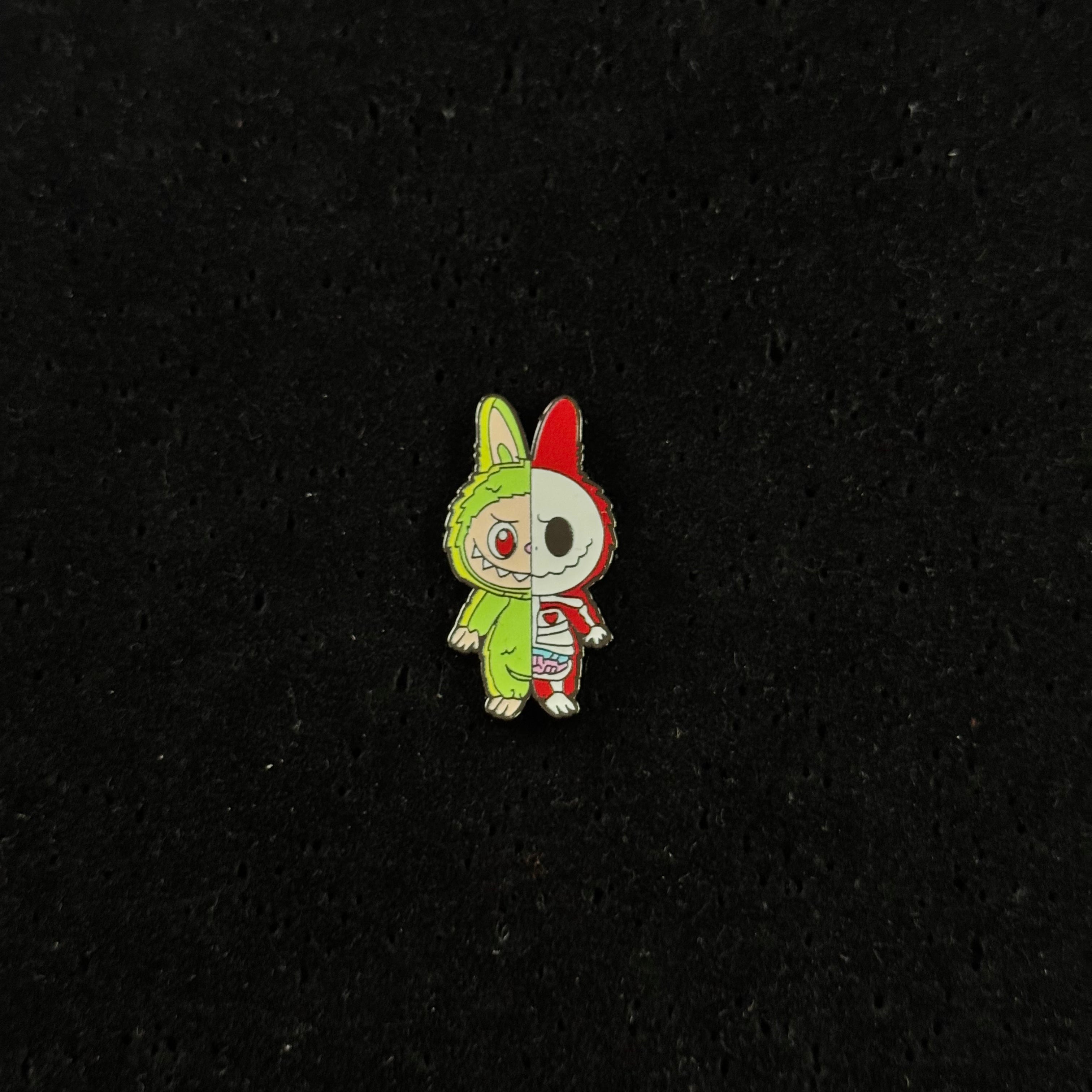 Pin Labubu Verde