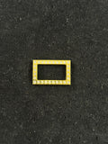 Pin Contorno Dorado