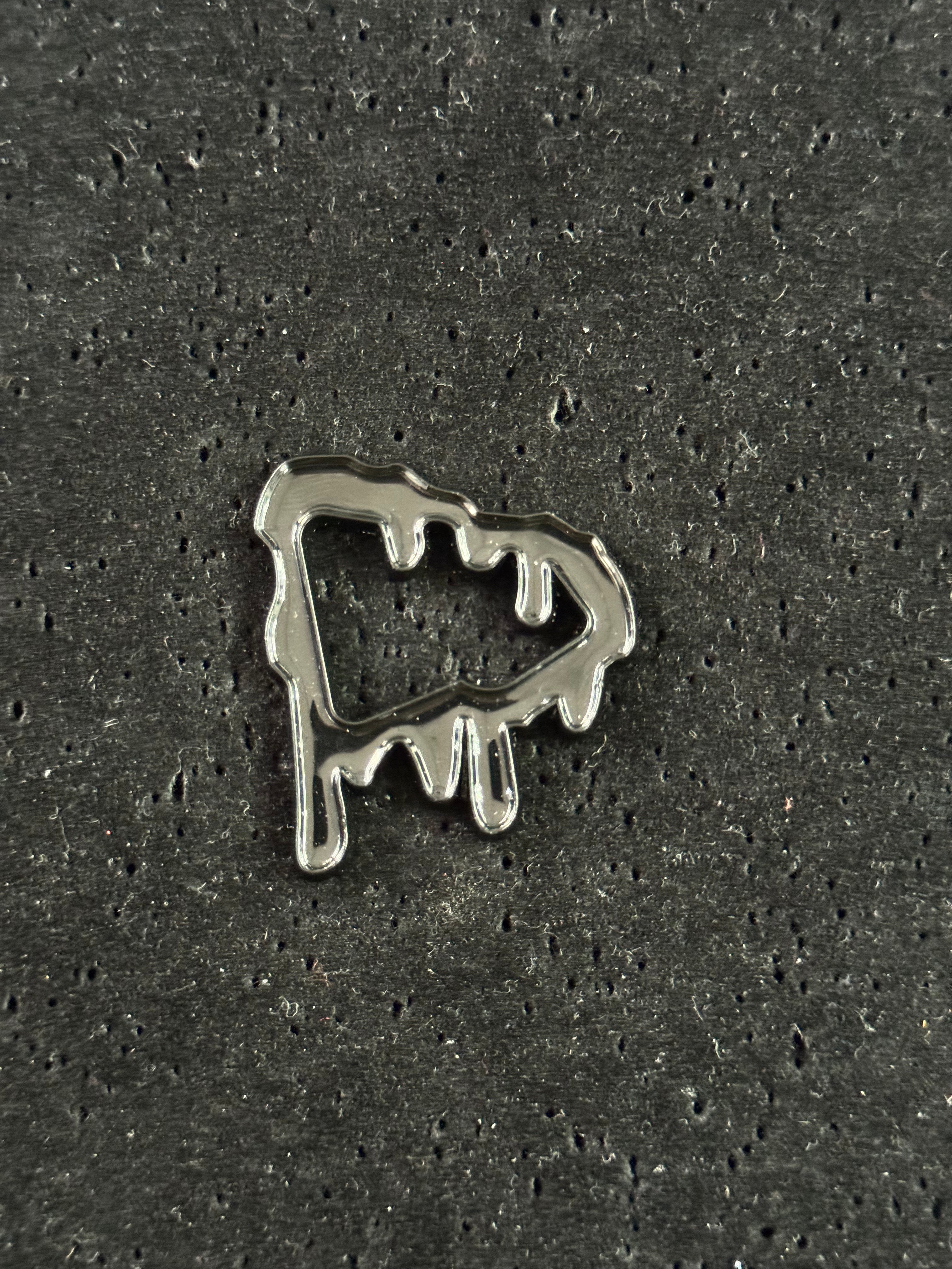 Pin Contorno Negro