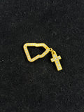 Pin Contorno Cruz